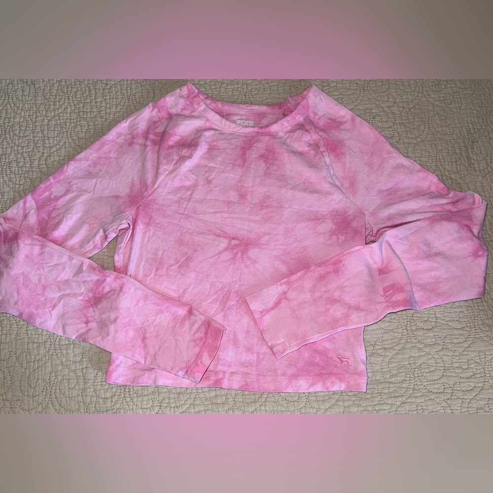 PINK Victoria's Secret‎ Pink Tie-Dye Top